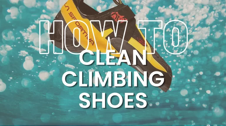 How to clean Climbing Shoes