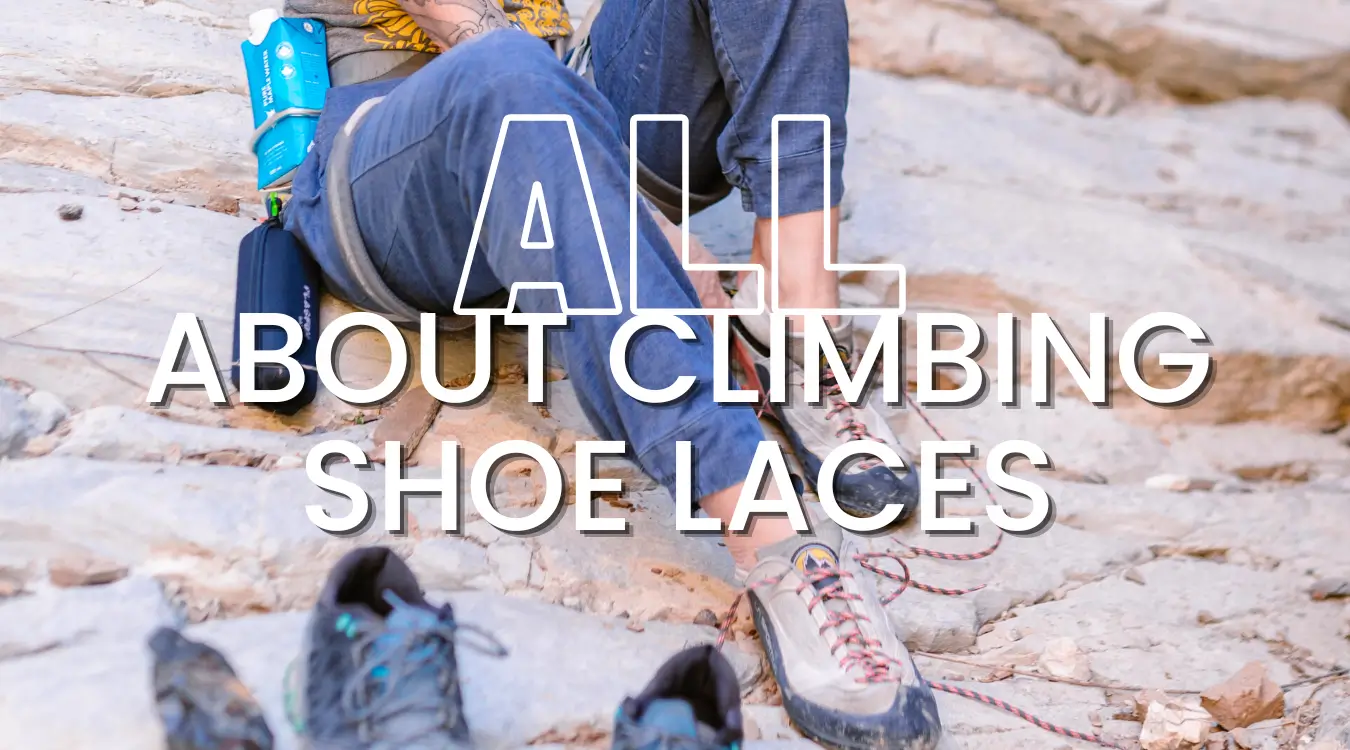 All About climbing shoe laces