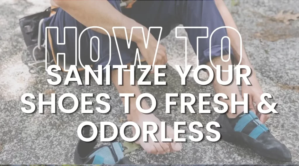 Sanitize your shoes
