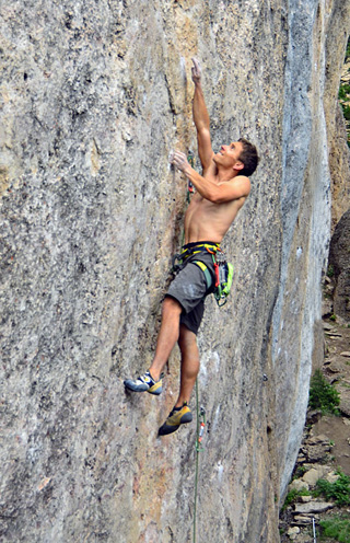 pushing your limits in free climbing