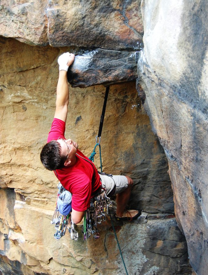 traditional free climbing
